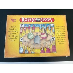 New! Sealed Battle of the Sexes Board Game. Vintage 1997 University Games Party